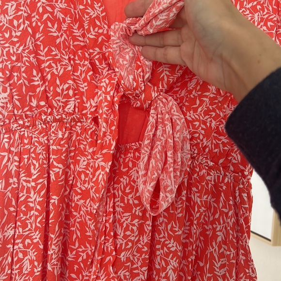 NWOT vici dolls tie front dress - Picture 3 of 6